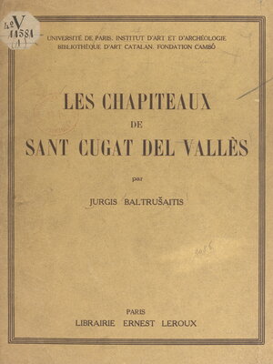 cover image of Les chapiteaux de Saint Cugat del Vallès